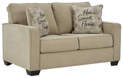Lucina Loveseat | Quartz | Ancho: 1524.0 - Alto: 965.2 - Prof : 990.6