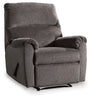 Nerviano Recliner | Gray | Ancho: 85.1cm - Alto: 106.7cm - Prof: 94.0cm