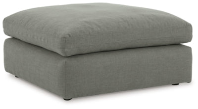 Elyza Oversized Accent Ottoman | Smoke | Ancho: 1066.8 - Alto: 508.0 - Prof : 1066.8