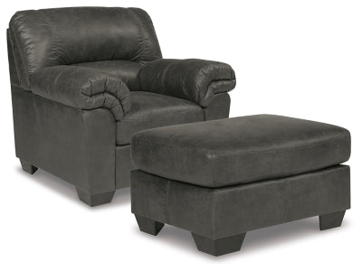 Bladen Chair and Ottoman | Slate | Ancho: 0.0cm - Alto: 0.0cm - Prof: 0.0cm