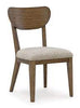 Roanhowe Dining Chair | Brown | Ancho: 48.9cm - Alto: 90.2cm - Prof: 54.0cm