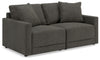 Evey 2-Piece Sectional Loveseat | Granite | Ancho: 188.0cm - Alto: 94.0cm - Prof: 106.7cm