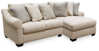 Carnaby 2-Piece Sectional with Chaise | Linen | Ancho: 254.0cm - Alto: 99.1cm - Prof: 170.2cm