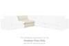 Next-Gen Gaucho Armless Chair | Chalk | Ancho: 1016.0 - Alto: 914.4 - Prof : 1066.8