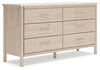 Cadmori Dresser | Two-tone | Ancho: 161.4cm - Alto: 88.9cm - Prof: 50.2cm