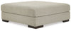 Lyndeboro Oversized Accent Ottoman | Wicker | Ancho: 129.5cm - Alto: 50.8cm - Prof: 129.5cm