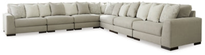 Lyndeboro 7-Piece Sectional | Wicker | Ancho: 434.3cm - Alto: 99.1cm - Prof: 434.3cm
