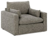 Dramatic Oversized Chair | Granite | Ancho: 111.8cm - Alto: 91.4cm - Prof: 106.7cm