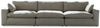 Next-Gen Gaucho 3-Piece Sectional Sofa | Putty | Ancho: 3657.6 - Alto: 914.4 - Prof : 1066.8