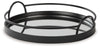 Adria Tray | Black | Ancho: 36.8cm - Alto: 8.9cm - Prof: 36.8cm