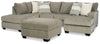 Creswell 2-Piece Sectional with Chaise and Ottoman |  | Ancho: 0.0cm - Alto: 0.0cm - Prof: 0.0cm
