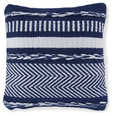 Yarnley Pillow (Set of 4) | Navy/White | Ancho: 406.4 - Alto: 406.4 - Prof : 127.0 (copia)