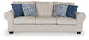 Belcampo Sofa | Stone | Ancho: 259.1cm - Alto: 101.6cm - Prof: 104.1cm