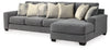 Castano 2-Piece Sectional with Chaise | Jewel | Ancho: 3225.8 - Alto: 990.6 - Prof : 1803.4