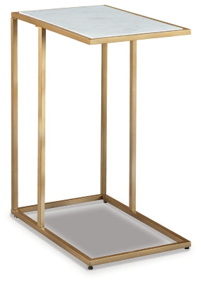 Lanport Accent Table | Champagne/White | Ancho: 304.8 - Alto: 635.0 - Prof : 508.0