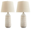 Willport Table Lamp (Set of 2) | Off White | Ancho: 34.9cm - Alto: 68.6cm - Prof: 34.9cm