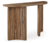 Austanny Sofa Table | Warm Brown | Ancho: 132.4cm - Alto: 84.5cm - Prof: 35.9cm