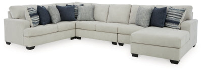Lowder 5-Piece Sectional with Chaise | Stone | Ancho: 398.8cm - Alto: 101.6cm - Prof: 254.0cm