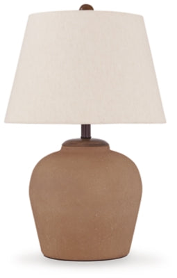 Scantor Table Lamp | Rust | Ancho: 43.5cm - Alto: 64.5cm - Prof: 43.5cm