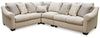 Carnaby 4-Piece Sectional | Linen | Ancho: 317.5cm - Alto: 99.1cm - Prof: 254.0cm
