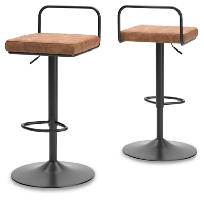 Strumford Bar Height Bar Stool | Brown/Black | Ancho: 495.3 - Alto: 892.3 - Prof : 495.3