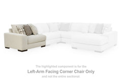 Barrelton Left-Arm Facing Corner Silla