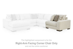 Barrelton Right-Arm Facing Corner Silla