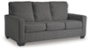 Rannis Full Sofa Sleeper | Pewter | Ancho: 193.0cm - Alto: 99.1cm - Prof: 101.6cm