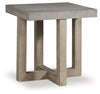 Lockthorne End Table | Gray | Ancho: 584.2 - Alto: 590.55 - Prof : 584.2