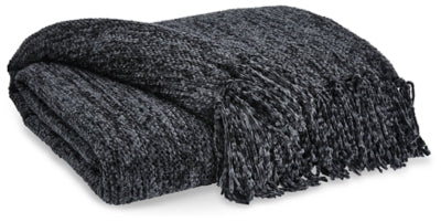 Tamish Throw (Set of 3) | Black | Ancho: 127.0cm - Alto: 1.0cm - Prof: 152.4cm