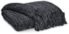 Tamish Throw (Set of 3) | Black | Ancho: 127.0cm - Alto: 1.0cm - Prof: 152.4cm