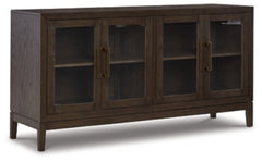 Burkhaus Dining Server | Dark Brown | Ancho: 152.4cm - Alto: 81.3cm - Prof: 45.7cm
