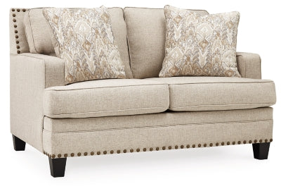 Claredon Loveseat | Linen | Ancho: 152.4cm - Alto: 99.1cm - Prof: 101.6cm