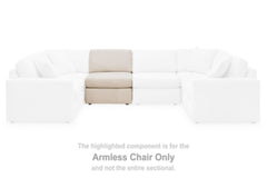 Modmax Armless Chair | Oyster | Ancho: 81.3cm - Alto: 91.4cm - Prof: 94.0cm