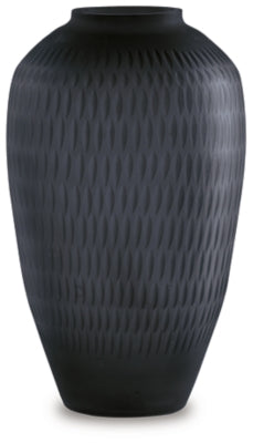 Etney Vase | Slate | Ancho: 16.5cm - Alto: 27.3cm - Prof: 16.5cm