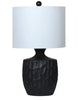 Ellisley Table Lamp | Black | Ancho: 30.5cm - Alto: 53.3cm - Prof: 30.5cm
