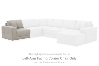 Next-Gen Gaucho Left-Arm Facing Corner Chair | Gray | Ancho: 104.1cm - Alto: 91.4cm - Prof: 104.1cm