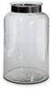 Lukasvale Vase | Clear/Pewter Finish | Ancho: 20.3cm - Alto: 35.6cm - Prof: 20.3cm