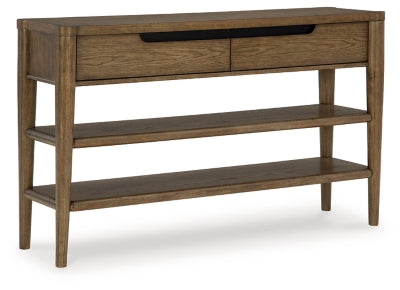 Roanhowe Dining Server | Brown | Ancho: 142.6cm - Alto: 86.4cm - Prof: 40.6cm