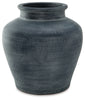 Meadie Vase | Distressed Blue | Ancho: 27.9cm - Alto: 31.8cm - Prof: 27.9cm