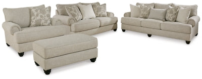 Asanti Sofa, Loveseat, Oversized Chair and Ottoman | Fog | Ancho: 0.0cm - Alto: 0.0cm - Prof: 0.0cm