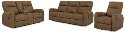 Edenwold Reclining Sofa, Loveseat and Recliner | Brindle | Ancho: 0.0cm - Alto: 0.0cm - Prof: 0.0cm