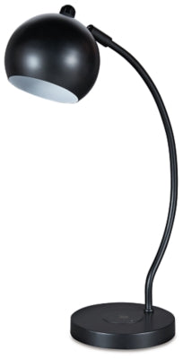 Marinel Desk Lamp | Black | Ancho: 177.8 - Alto: 539.75 - Prof : 304.8