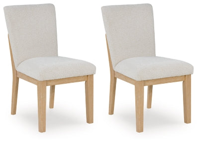 Whittgate Dining Chair | Light Brown | Ancho: 48.9cm - Alto: 86.4cm - Prof: 61.6cm