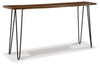 Wilinruck Counter Height Dining Table | Brown/Black | Ancho: 1781.3 - Alto: 908.05 - Prof : 438.15