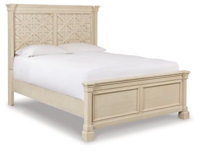 Bolanburg Queen Panel Bed | Antique White | Ancho: 1720.85 - Alto: 1571.75 - Prof : 2213.1