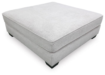 Rawcliffe Oversized Accent Ottoman | Stone | Ancho: 129.5cm - Alto: 50.8cm - Prof: 129.5cm