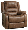 Yandel Power Lift Recliner | Saddle | Ancho: 88.9cm - Alto: 111.8cm - Prof: 101.6cm