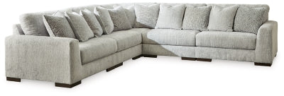 Regent Park 5-Piece Sectional | Pewter | Ancho: 335.3cm - Alto: 99.1cm - Prof: 335.3cm