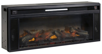 Entertainment Accessories Fireplace Insert | Black | Ancho: 109.2cm - Alto: 42.5cm - Prof: 21.0cm
